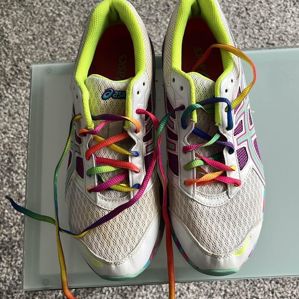 ASICS Gel Bright Multi color Athletic Shoes size 8.5